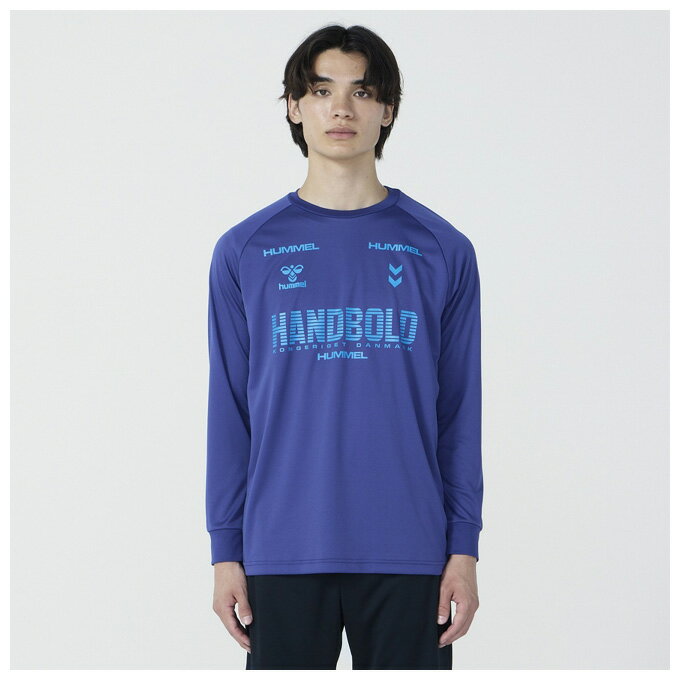 ◆メール便対応商品◆hummel（ヒュンメル）HB BASIC ロングスリーブプラクティスシャ...