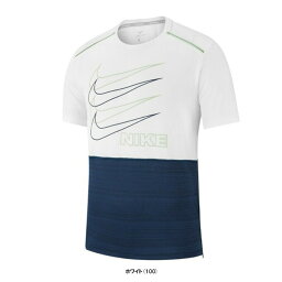 ◆メール便対応商品◆NIKE（ナイキ）DRI-FIT ハイブリッド S/S マイラー（BV4626）（トレーニング/スポーツ/フィットネス/ランニング/ジョギング/半袖/Tシャツ/速乾/男性用/メンズ）