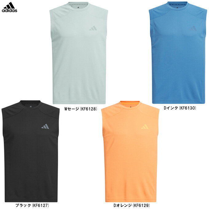 Rakuten - ◆メール便対応商品◆adidas（アディダス）テック エッセンシャルズ クール タッチ レギュラーフィット ステルス スリーバー ノースリーブ Tシャツ（G1908）（トレーニング/ランニング/フィットネス/シャツ/トップス/ノースリーブ/ウェア/男性用/メンズ）