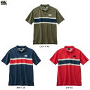 ◆メール便対応商品◆【レッド/Lのみ】Canterbury(カンタベリー)ショートスリーブ ラガーシャツ(RA31131)(ラグビー/ラガー/スポーツ/トレーニ...