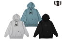 パッチロゴ パーカエゴザル【EZFW24USW013】バスケ 長袖 ウェア 冬