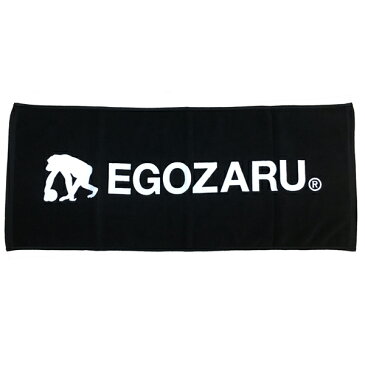 エゴザル EGOZARUバスケ 記念品今治製フェイスタオルTOWEL タオル(ブラック)【EZAC-07】