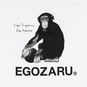 [2色展開]エゴザル EGOZARUバスケ tシャツCHIMPANZEE Tシャツ【EZST-1910】