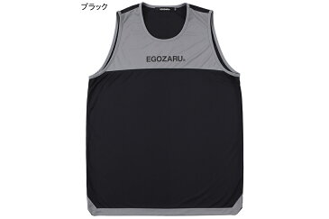 【2色展開】エゴザル EGOZARUバスケ tシャツHEM SLITタンクトップ 【EZTT-2004】