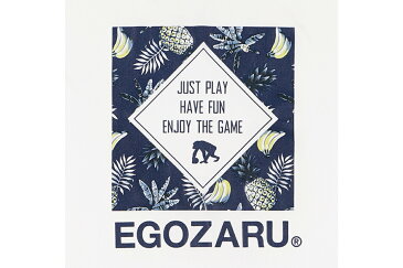 [3色展開]エゴザル EGOZARUバスケ tシャツSQUARE PINEAPPLE Tシャツ【EZST-1905】