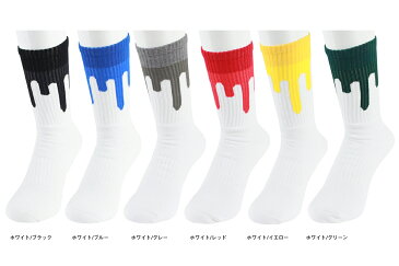 【6色展開】【2足購入でメール便送料無料】EGOZARU エゴザルバスケ ソックスDRIPソックス【EZAC-1701】