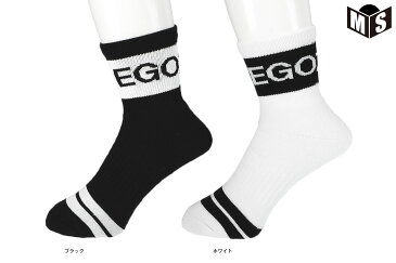 【2色展開】【2足購入でメール便送料無料】エゴザル EGOZARU バスケ ソックスTHICK LINEソックス【EZAC-2005】