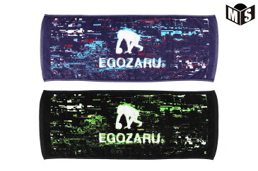 【2色展開】エゴザル EGOZARUバスケ 記念品STATIC FACEフェイスタオル【EZAC-2106】