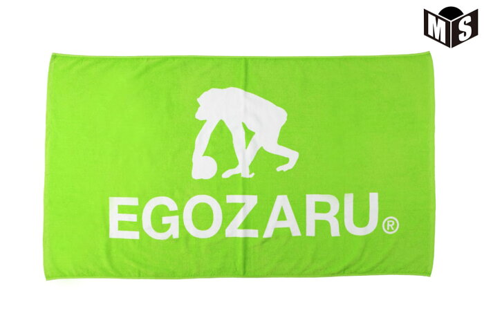エゴザル EGOZARUバスケ 記念品グリーンベンチタオル【EZAC-LV2002】