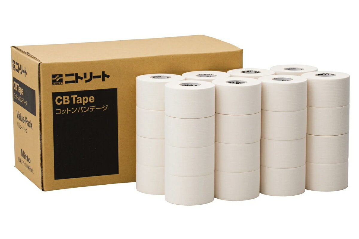 コットンテープ 38mm バリューパック 32巻入モルテン ヘルスケア【CBV-38】