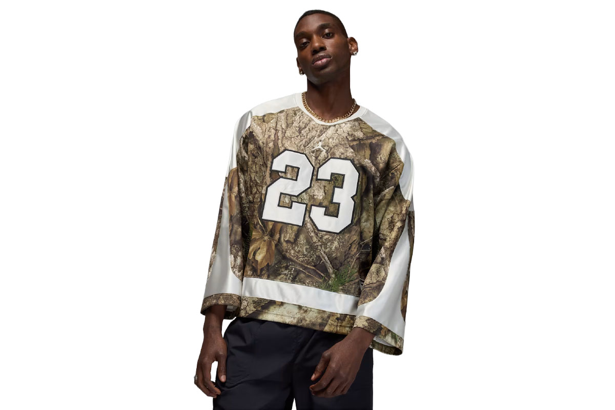 ブルックリンリアルツリーホッケージャージージョーダン【IB3964-222】バスケ 長袖 防寒 上着