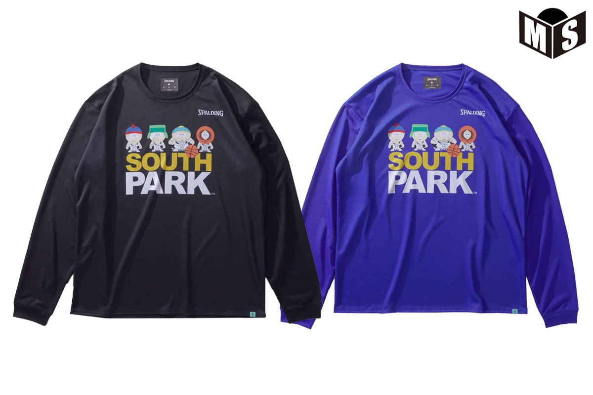サウスパーク ロングスリーブTシャツスポルディング【SMT24151SP】バスケ ロンt 長袖 ●