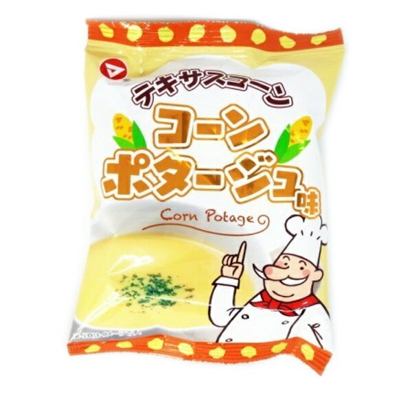 【松山製菓】コーンポタージュスナック　30袋入り　テキサスコーン　コンポタ　駄菓子　スナック