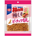 【柿の種 ピーナツなし うめしそ 特価】亀田の柿の種 梅しそ100％ 91g×12袋【亀田製菓】