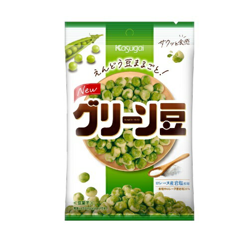 グリーン豆 90g×6袋【春日井製菓】えんどう豆スナック