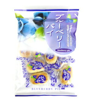 丸三玉木屋 ブルーベリーパイ 袋 170g　個装　ブルーベリージャムのパイ包み　和菓子・半生菓子