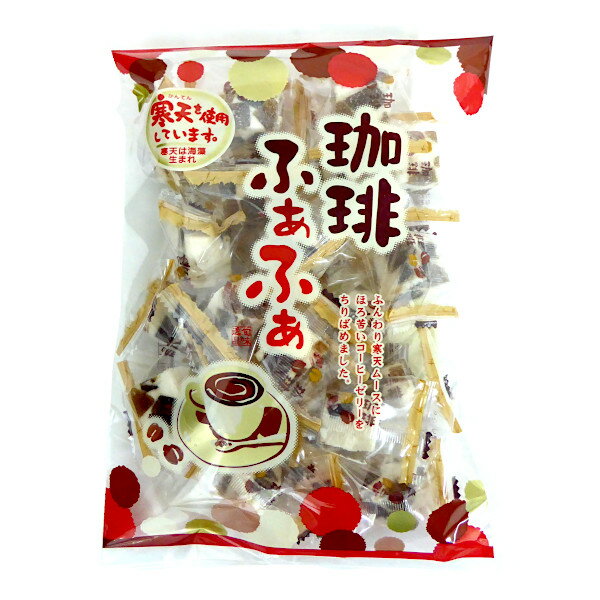 【お茶菓子・老人会にも】津山屋　珈琲ふぁふぁ　210g×12