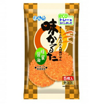 【卸価格】ぼんち 味かるた 蜂蜜醤油 5枚入り(...の商品画像