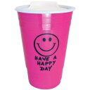 オクタニ スマイルタンブラー SMILE TUMBLER PINK タンブラー ピンク 473ml