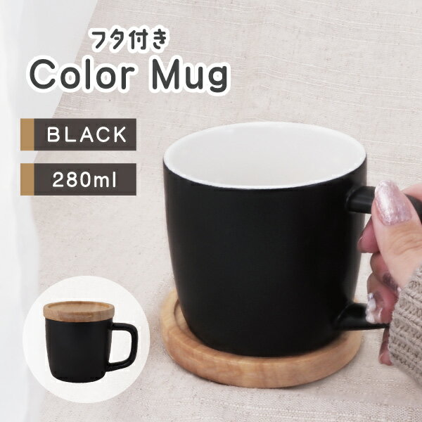 アルタ Color Mug(カラーマグ) ブラック 280ml
