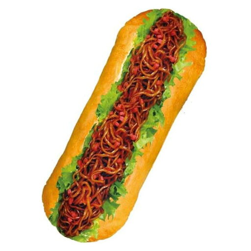 MEGAベーカリー 本日おすすめクッション やきそば MEGAベーカリー 本日おすすめクッション やきそば