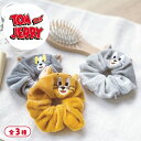 【メール便可】ティーズファクトリー トムとジェリー ふわふわシュシュ 11.3x11.5cm 全3種 【トム ジェリー タフィー】