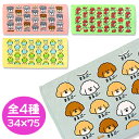 【メール便可】オクタニ おえかきさん フェイスタオル (ヘッダー付き) 34×75cm 全4種