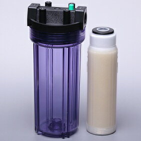 イオン交換カートリッジ 陰イオン交換タイプ ブラケット付き IRA-10FC-B | イオン交換樹脂 アニオン 硝酸性窒素 硝酸態窒素 アンモニア性窒素 亜硝酸性窒素 硝酸 水道水 全窒素 排水処理 排水 アンモニア態窒素 硝酸イオン 硝酸塩 ろ過 陰イオン交換樹脂 塩基性 強塩基