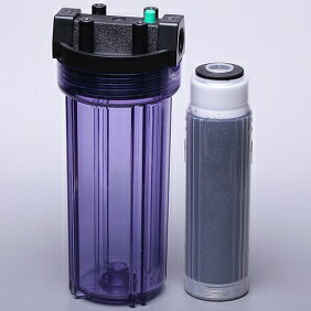 活性炭カートリッジ ブラケット付き 10インチ SAC-10FC-B | カートリッジ カーボン 活性炭 消臭 吸着 ..