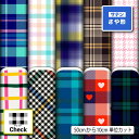 サテン ジャガード 生地 布 紗綾形 さや形 チェック柄 ギンガムチェック タータンチェック かわいい 男の子 女の子 華やかな地模様 商用利用可 よさこい 衣装 羽織 和装 巾着袋 ハンドメイド 手作り 手芸 (check_9)