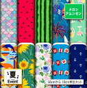 夏 メロンアムンゼン生地 布 夏柄 シワになりにくい 商用利用可 ハンドメイド 手作り 手芸 風呂敷 よさこい コスプレ 衣装 バッグ 羽織 和装 巾着袋 (summer_3)