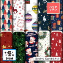 バックサテン 生地 布 クリスマス柄 光沢 高級感 商用利用可 ハンドメイド 手作り 手芸 パーティバッグ ネクタイ ハロウィン コスプレ 体育祭 文化祭 舞台...