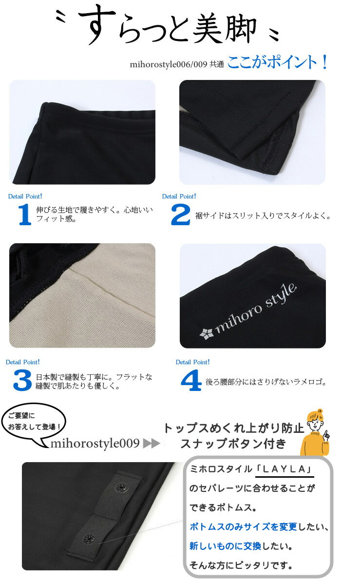 スッキリ綺麗。見せたくなる美線 「SURARI」 レディース フィットネス水着 ボトム...