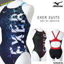 レディース 競泳練習用水着 mizuno ミズノ N2MAB781