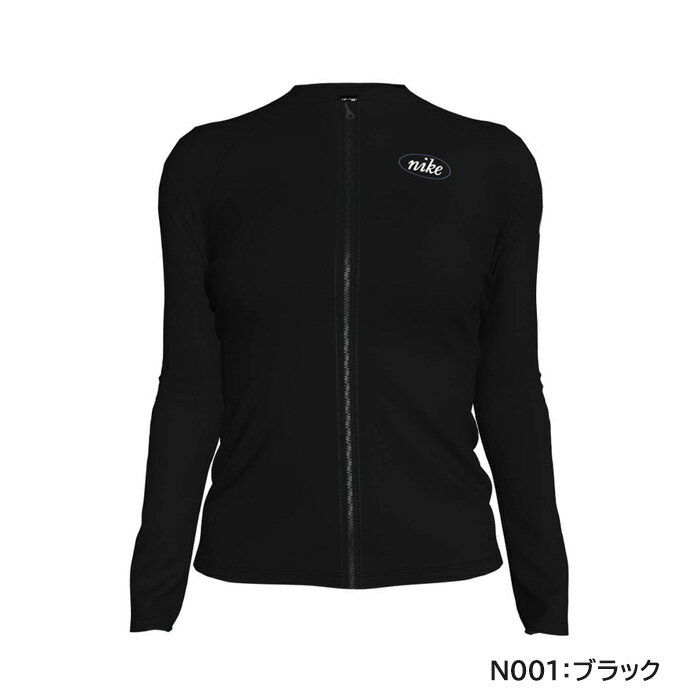 樂天商城 - レディース フィットネス水着 ラッシュガード・袖付きトップス単品／フルジップ 女性 NIKE ナイキ 2026年/春夏新作 NESSG322