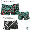 【在庫限り】メンズボックス 競泳練習用水着 男性 AQUASPHERE アクアスフィア K_LINE MENS BOX