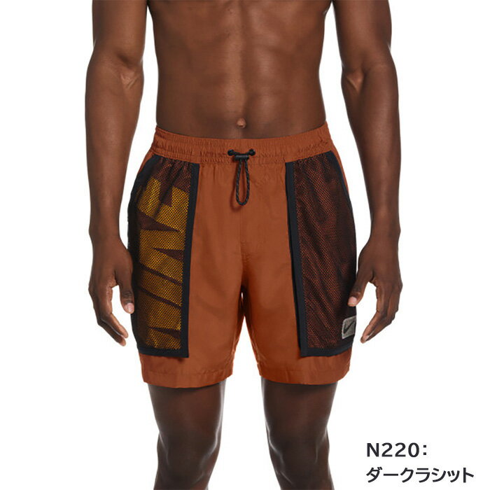 メンズ フィットネス水着ボトムス 男性 ルーズタイプ（裾ゆるめ） NIKE ナイキ NESSD463（pd0912）