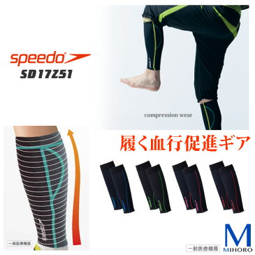 C3fitテクノロジー インスピレーションゲイター(ふくらはぎ用)speedo(スピード) コンプレッション(左右セット) SD17Z51