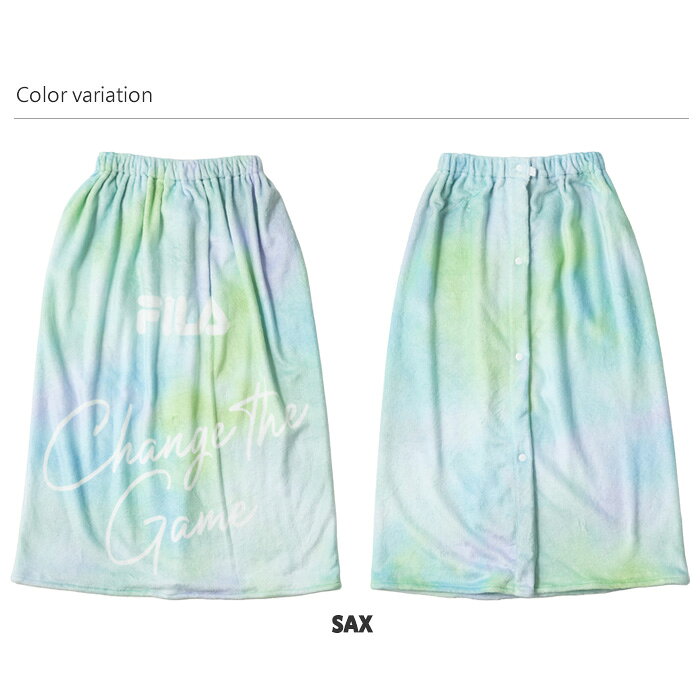 水着屋のラップタオル・巻きタオル／吸水　キッズ　水泳 FILA（フィラ） 2026年/春夏新作 126-411｜アングル2