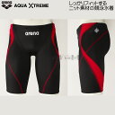 アリーナ arena 競泳水着 ジュニア男子 WA承認 140cm ARN4022MJ ブラック×レッド BKRD アクアエクストリーム / 2025FW