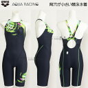 競泳水着 XO レディース arena FINA承認 XOサイズ ARN4069W ネイビー×グリーン NYGN グラデーション柄 アクアレーシング /値下げし...