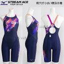 ミズノ MIZUNO 競泳水着 レディース WA承認 XLサイズ(Oサイズ) N2MGC24186 ネイビー×ピンク マスターズバック /値下げしました!!20%OFF(4)