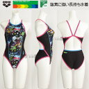 競泳水着 レディース 練習用 arena アリーナ Mサイズ AS4FWM03W ブラック BK03 海の中 タフスーツ 練習用水着 アリーナくん /値下げしま...