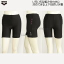 アリーナ arena フィットネス水着 Sサイズ AS4FWF52W ブラック×シルバー BKSL レディースボックスパンツ ボトムのみ /値下げしました!!2...