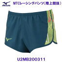 ミズノ MIZUNO【30%OFF】MTCレーシングパンツ 陸上競技 (メンズ) U2MB200311 シーネイビー