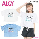 ALGY アルジー ラッシュ Tシャツ ラッシュガード 送料無料 女の子 キッズ ジュニア 女の子 水着 ラッシュガード スタンド 半袖 ジップなし 130 1...