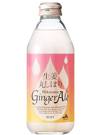 生姜丸しぼり　Wakayama Ginger Ale　250ml 24本入り　送料無料