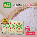 【5kg×4袋】令和6年産 山形県産つや姫 20kg 白米 20キロ 精米 大容量 小分け お得 ブランド米 1等米 お米 送料無料
