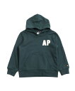 【公式】 セール 40%OFF アーノルドパーマー APモチーフ スウェットフーディ キッズ グリーン ネイビー カジュアル 女の子 男の子 通学 通園 幼稚園...
