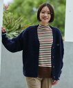 【公式】 セール 50%OFF アーノルドパーマー ラインケーブルニットカーディガン レディース アイボリー ブラウン ネイビー シンプル カジュアル 秋 冬 ...